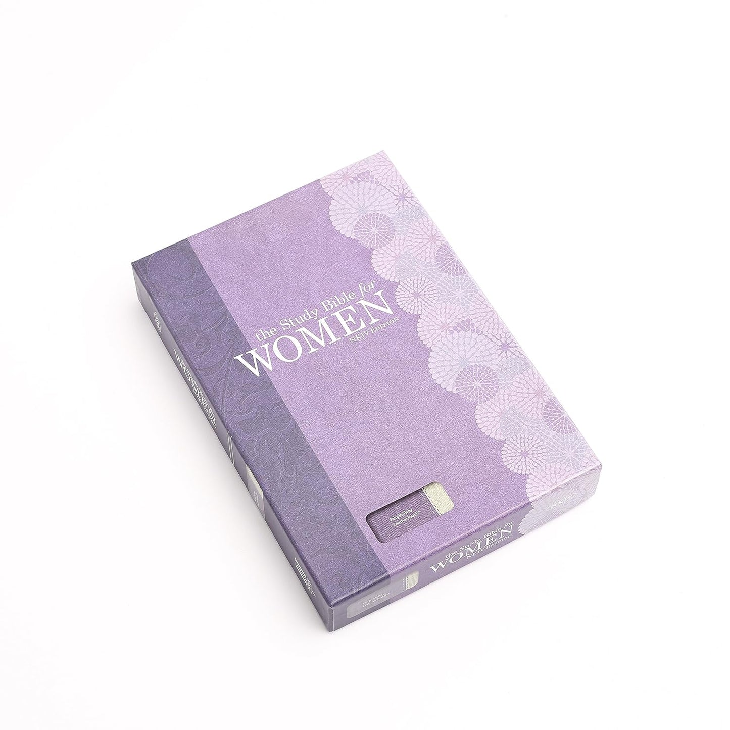 NKJV The Study Bible for Women, Purple and Gray Linen, Thumb-Indexed