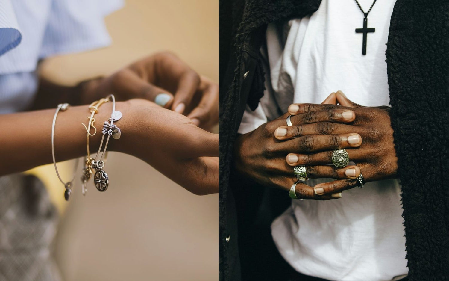 Christian rings, bracelets and cross jewelry at Floresta Store