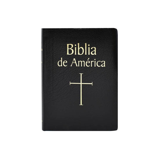 Span-LBDA Bible Of America (Biblia De America)-Black Imitation Leather