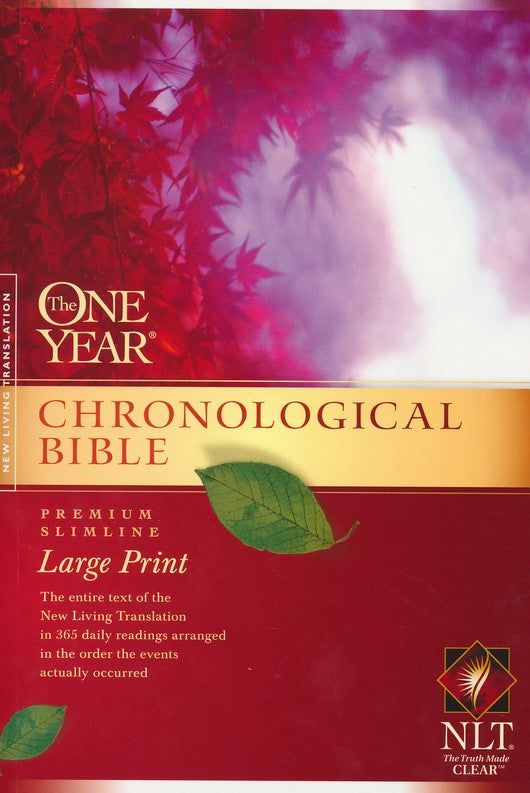 NLT One Year Chronological Bible-Softcover