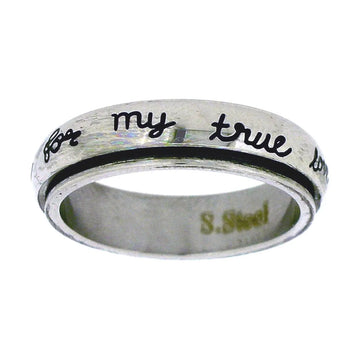 Ring-I Will Wait/True-Cursive-Spin-Style 364-Size 11