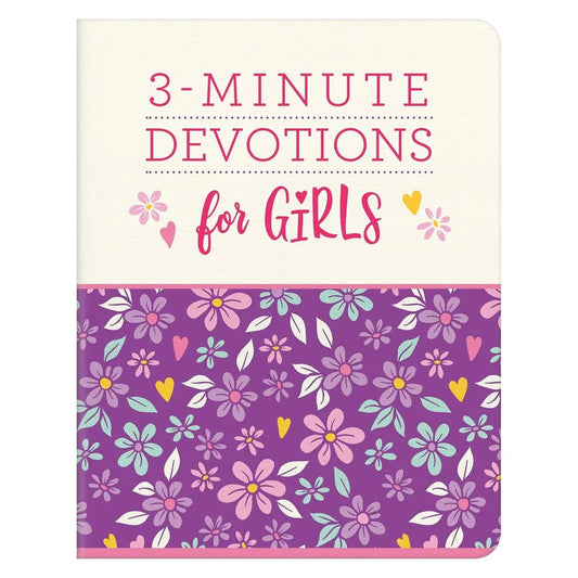 3-Minute Devotions For Girls