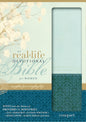 NIV Real-Life Devotional Bible For Women/Compact-Sea Glass/Blue Duo-Tone