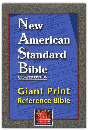 Nasb Giant Print Reference Bible-Hardcover