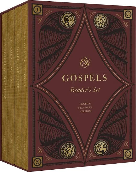 ESV Reader's Gospels, Boxed Set of 4 Volumes, Cloth over Board