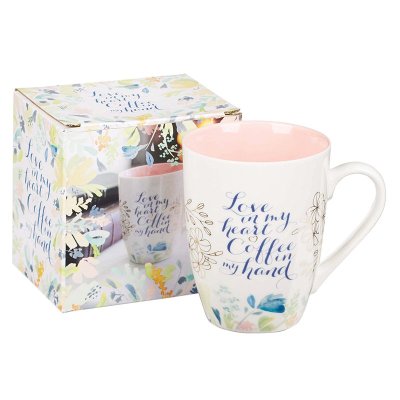 Mug Ceramic Love and Coffee