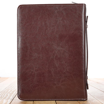 biblia reina valera - For I Know the Plans I Have For You Bible Cover, LuxLeather, Burgundy and Tan, X-Large - Floresta Store