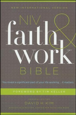 NIV Faith and Work Bible, hardcover