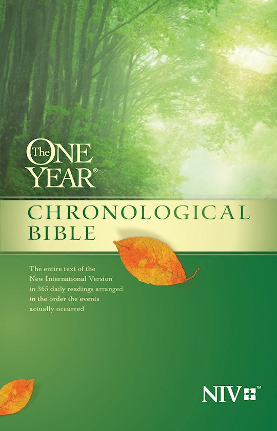 NIV One Year Chronological Bible -Softcover