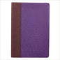 KJV Holy Bible, Thinline Large Print Bible, Purple and Brown Faux Leather Bible w/Ribbon Marker, Red Letter Edition