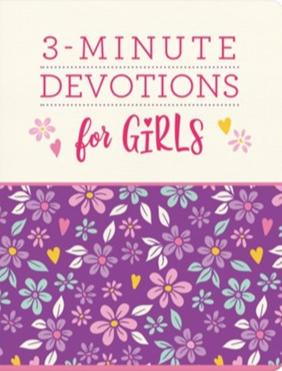 3-Minute Devotions For Girls