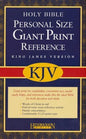 KJV Personal Reference Bible, Giant Print, Imit. Leather/Black