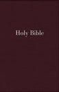 NIV Large-Print Personal-Size Reference Bible--imitation leather, burgundy