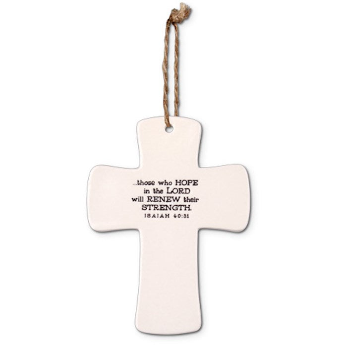 Cross-Ceramic-God's Promises-Strength