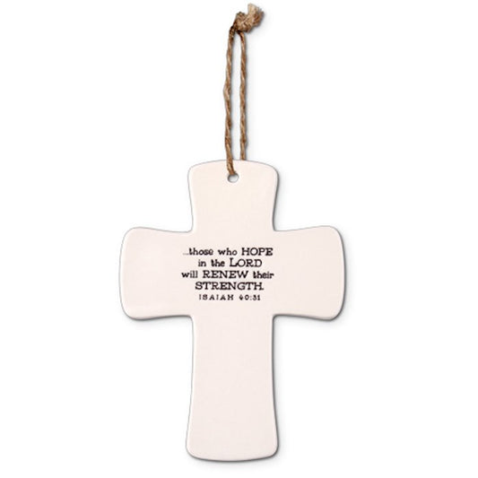 Cross-Ceramic-God's Promises-Strength