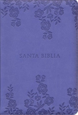 RVR 1960 Biblia letra grande tamaño manual con índice y cierre (Hand Size Giant Print Bible with Zipper, Thumb-Indexed)