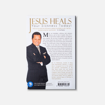 Jesus Heals Your Sickness Today! - Book