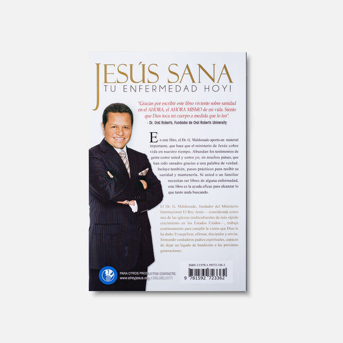 Jesus Sana Tu Enfermedad SoftCover - Book