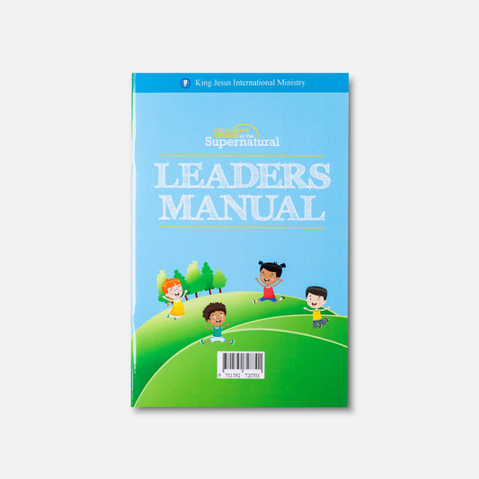 Leaders Manual: Children's Church / Manual de Lideres: Iglesia de Niños - Manual