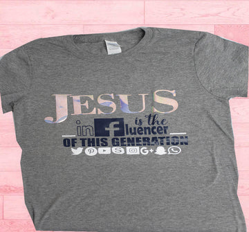 libreria cristiana - JESUS IS THE INFLUENCER - Floresta Store